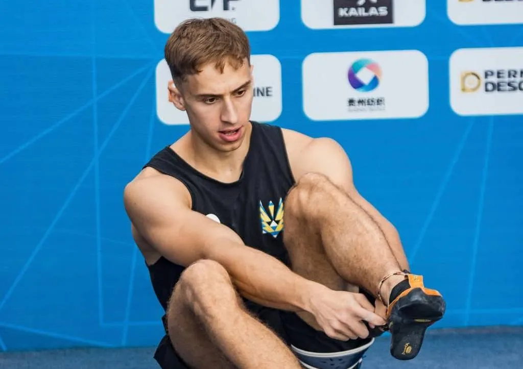 Українець Ярослав Ткач встановив рекорд Європи у швидкісному скелелазінні Українець Ярослав Ткач встановив рекорд Європи у швидкісному скелелазінні
