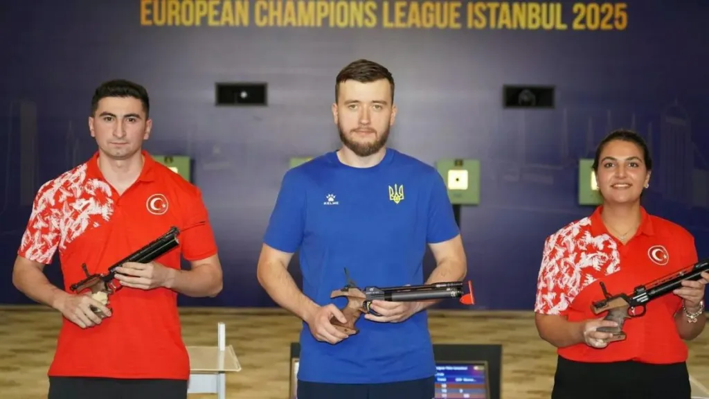 Українець Павло Коростильов виборов золото у фіналі Європейської ліги з кульової стрільби Українець Павло Коростильов виборов золото у фіналі Європейської ліги з кульової стрільби