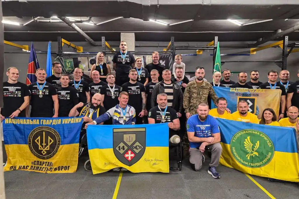 У Харкові пройшов перший відкритий чемпіонат з кросфіту 5-ї Слобожанської бригади «Скіф»