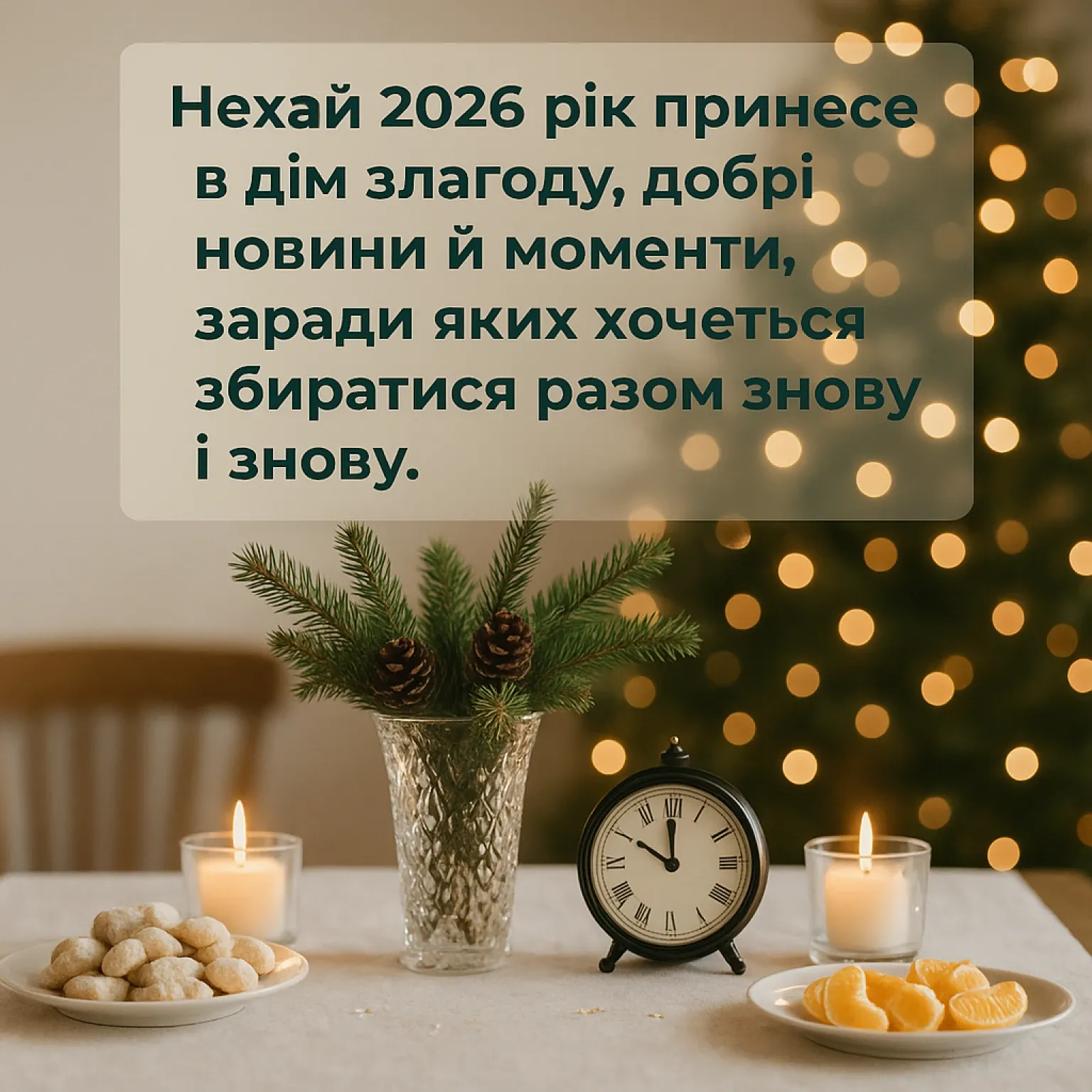 Привітання з новим роком 2026