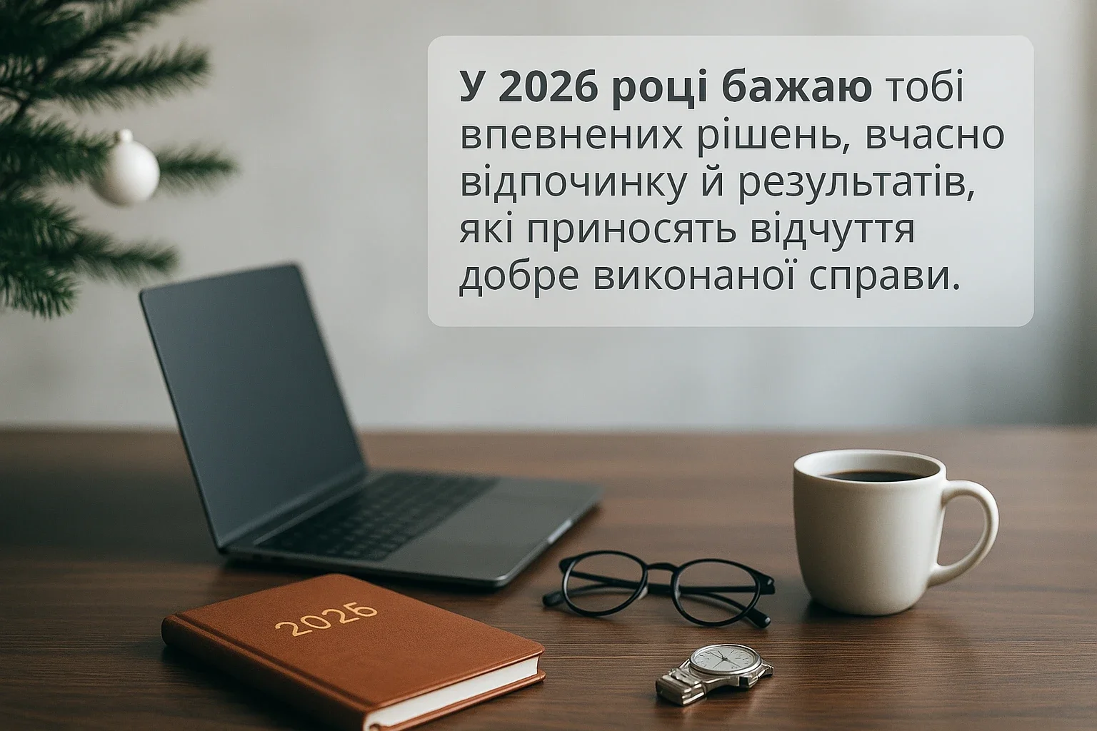 Привітання з новим роком 2026