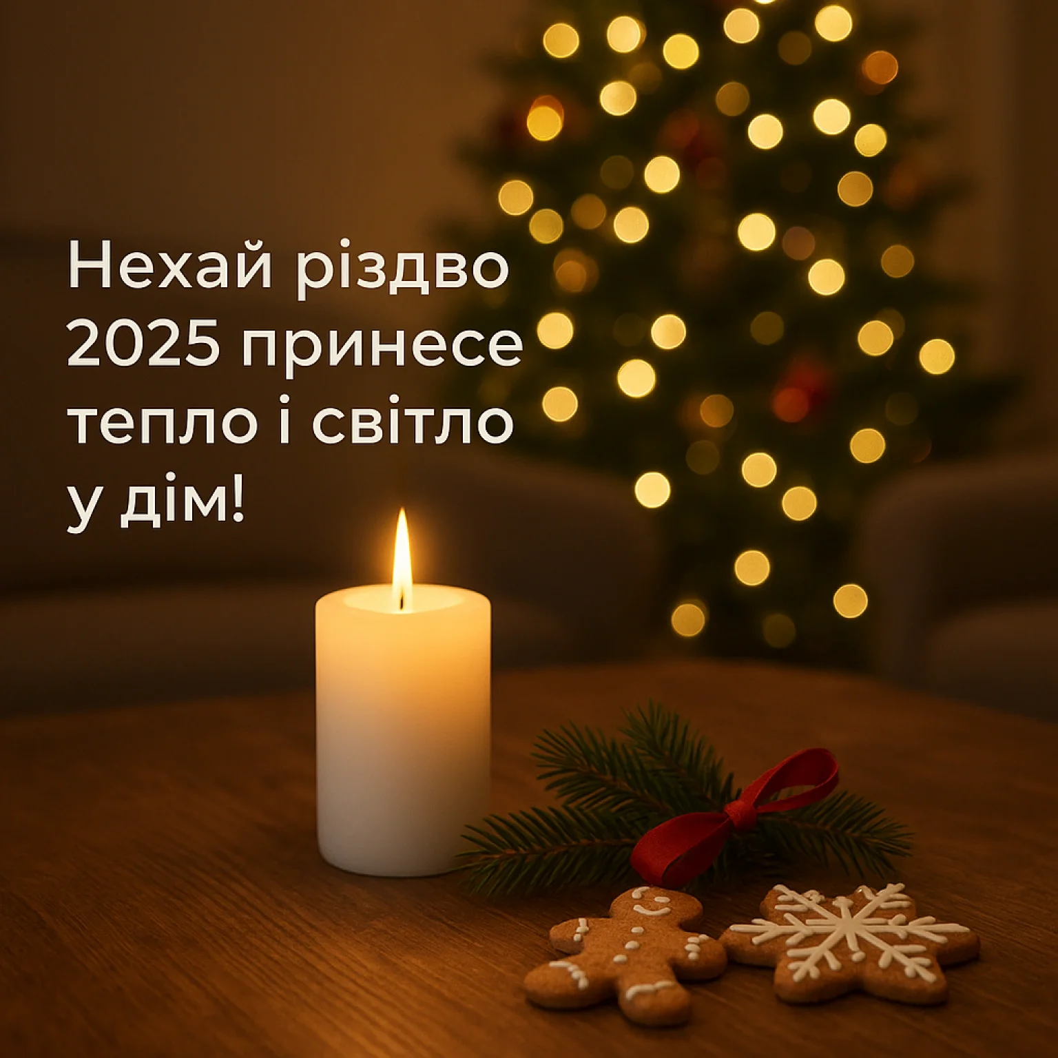 Привітання з різдвом 2025