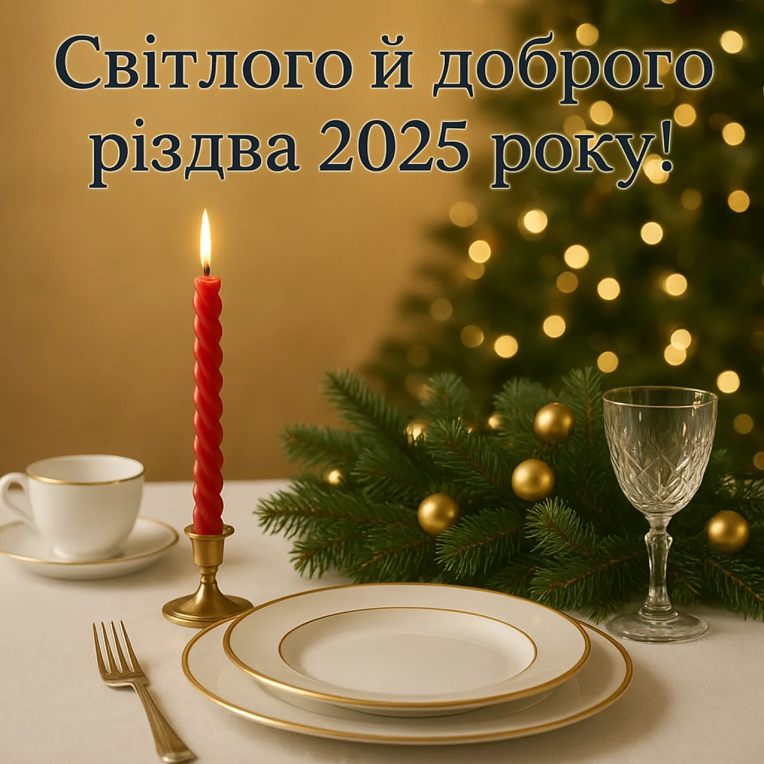 Привітання з різдвом 2025
