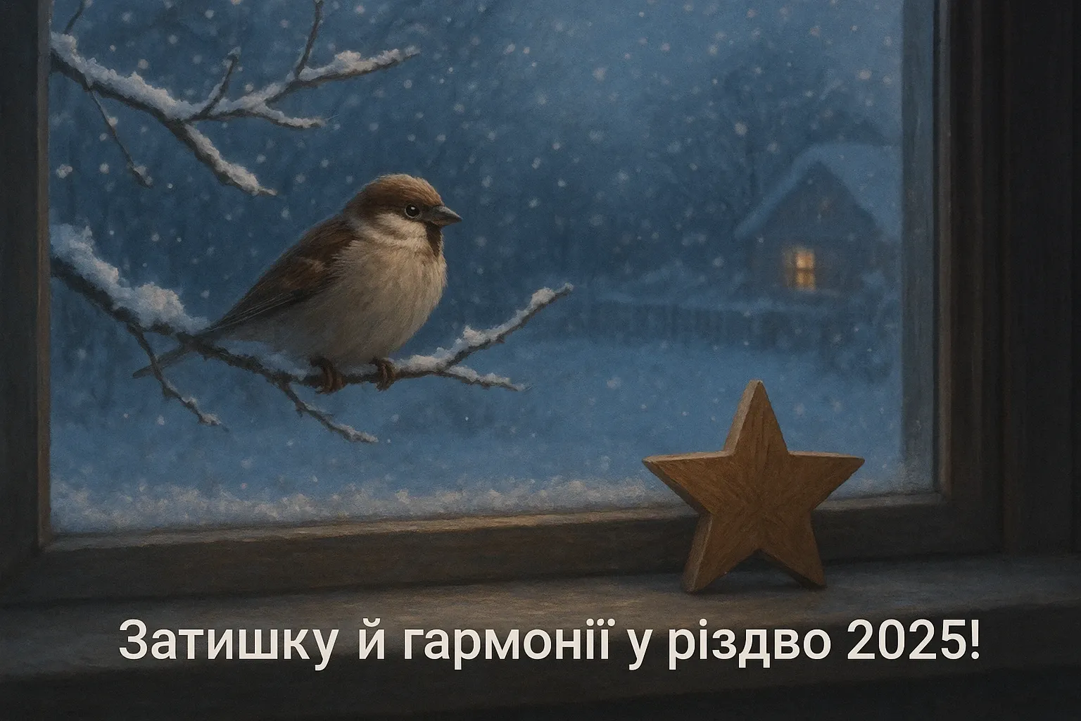 Привітання з різдвом 2025