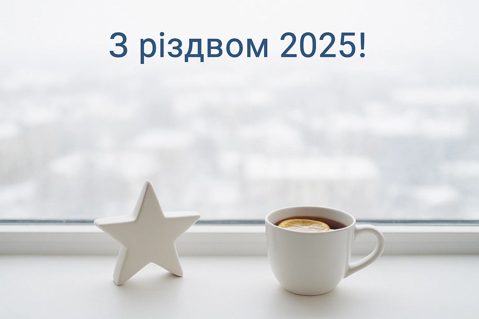 Привітання з різдвом 2025