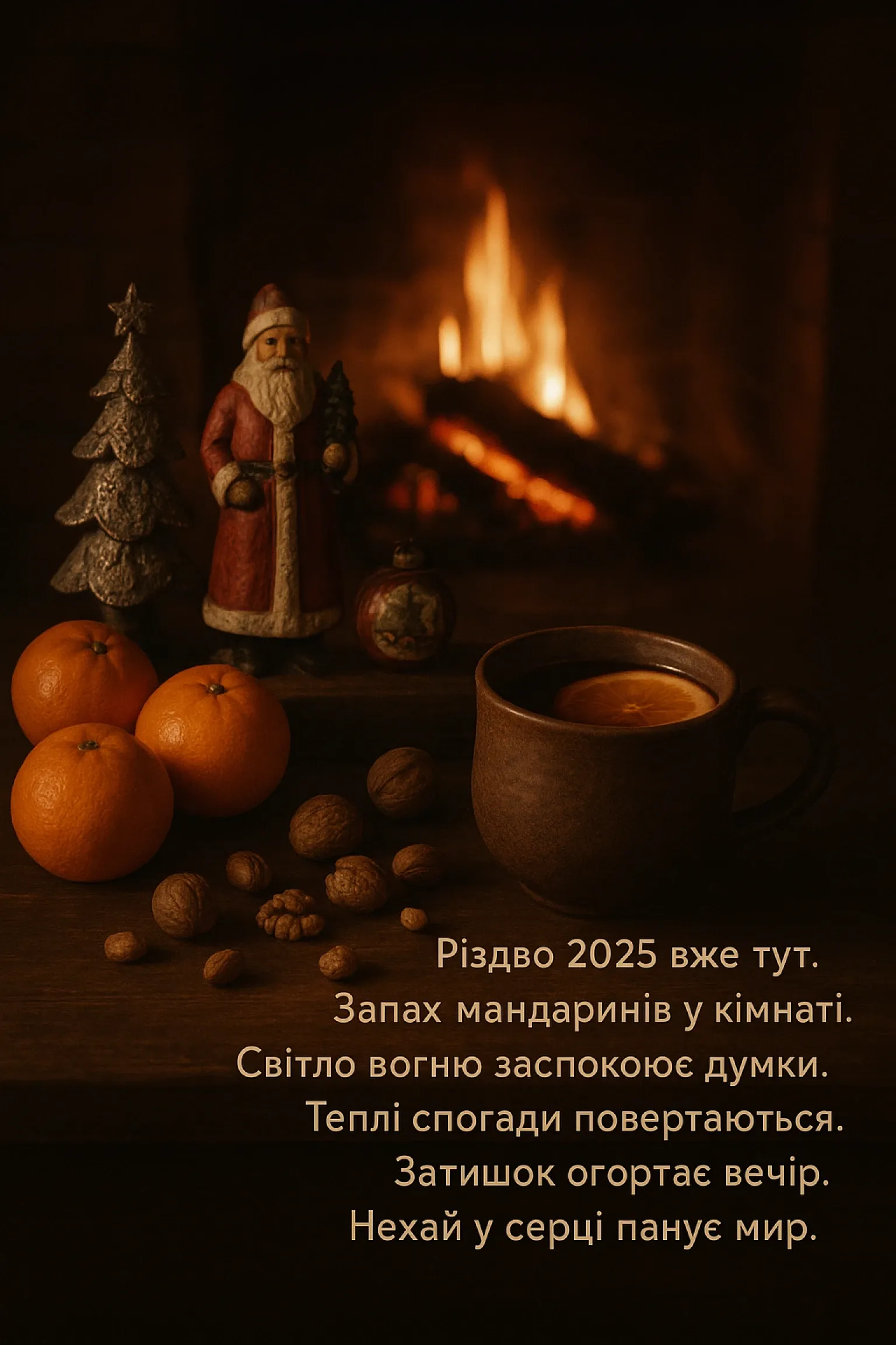 Привітання з різдвом 2025