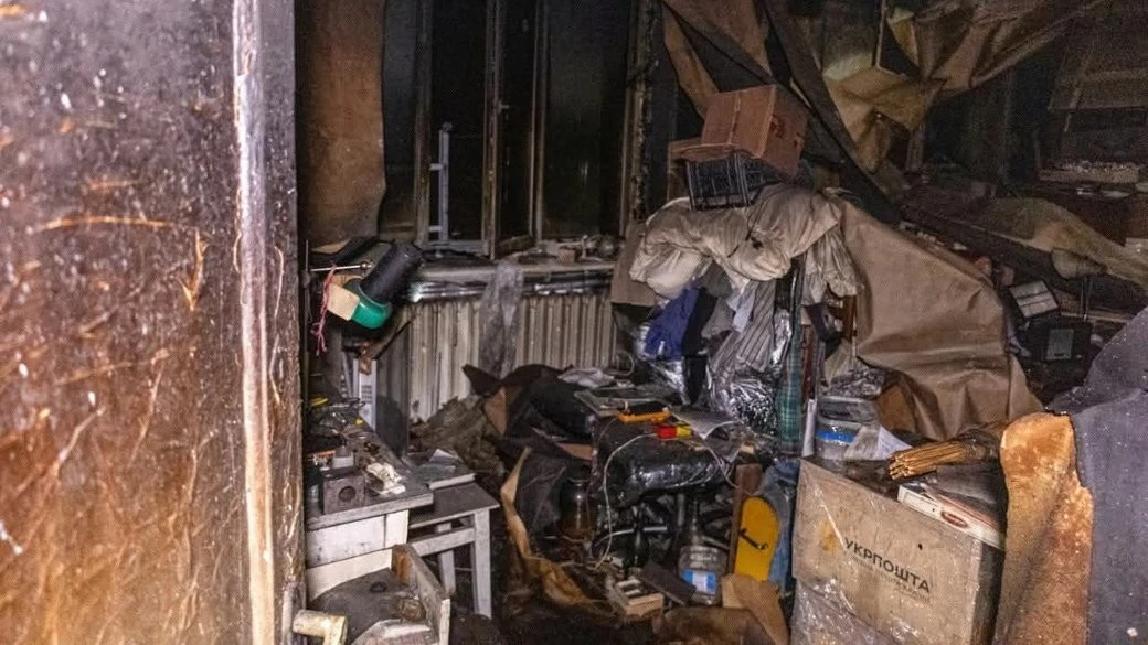 Нічна пожежа у Харкові забрала життя 94-річного мешканця багатоповерхівки