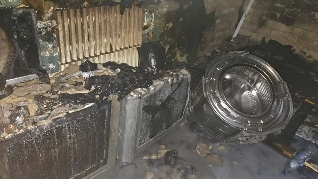 Пожежа у багатоповерхівці Харкова забрала життя одного чоловіка, двох врятовано