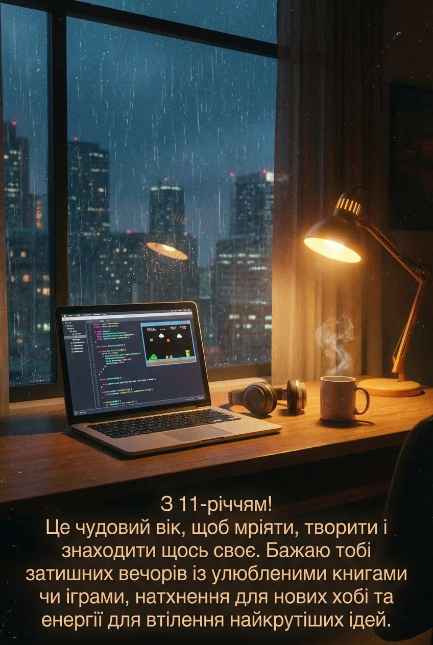 привітання з днем народження хлопчика 11 років