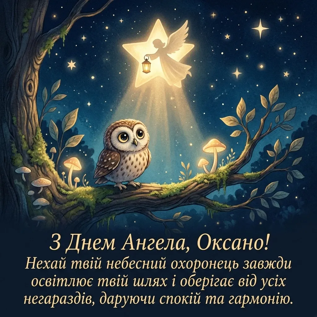 з днем ангела оксана картинки