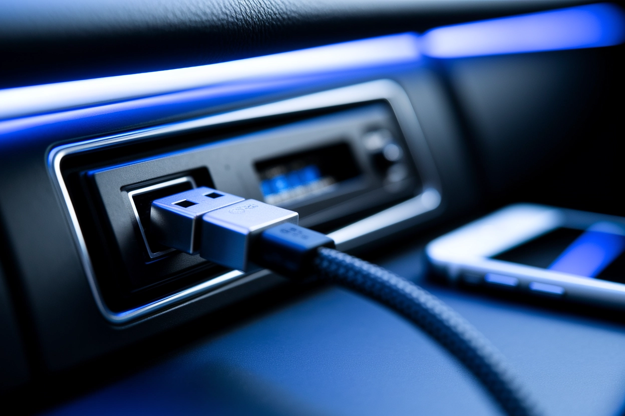 Як підключити телефон до магнітоли через USB