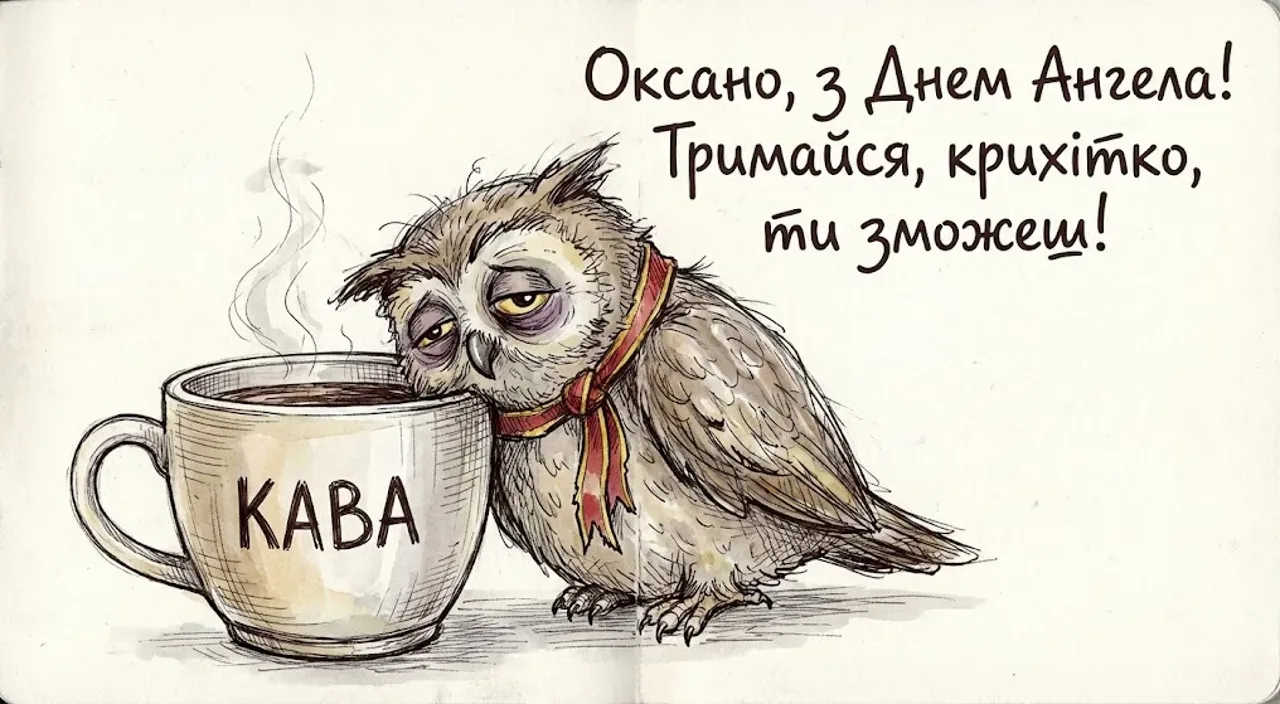 Картинки з днем ангела для Оксани