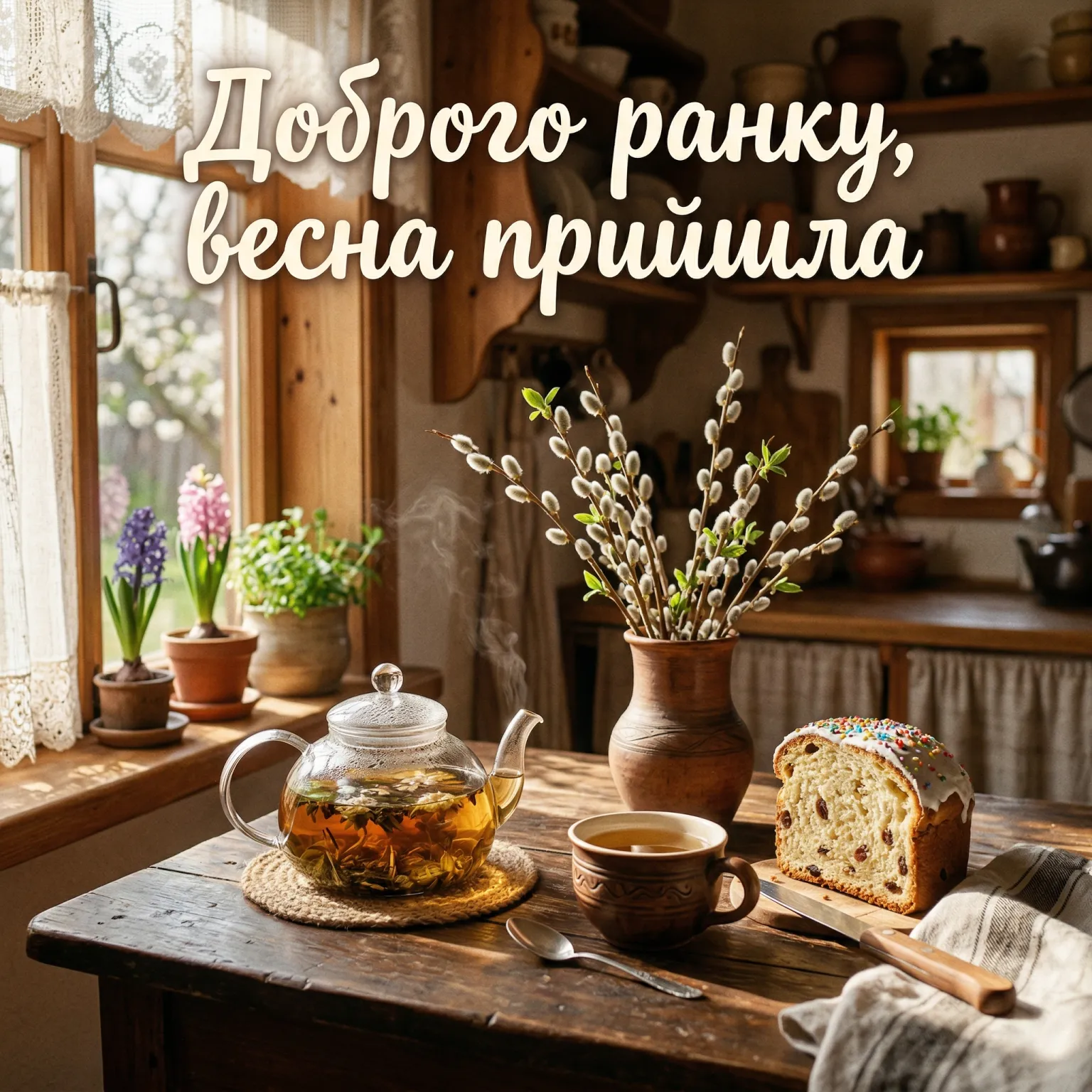 Доброго ранку, весна: найтепліші побажання та красиві картинки для гарного настрою