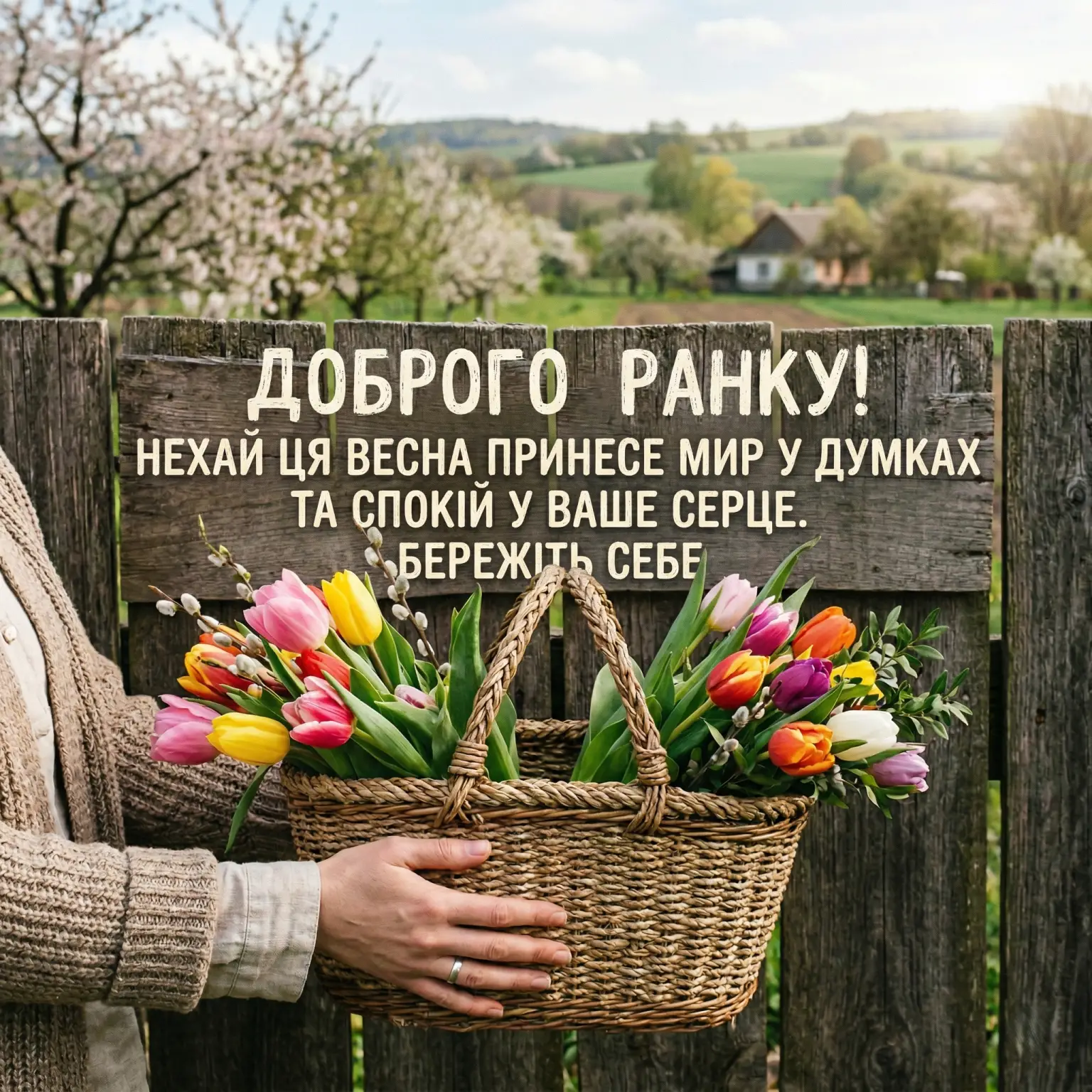 Доброго ранку, весна: найтепліші побажання та красиві картинки для гарного настрою