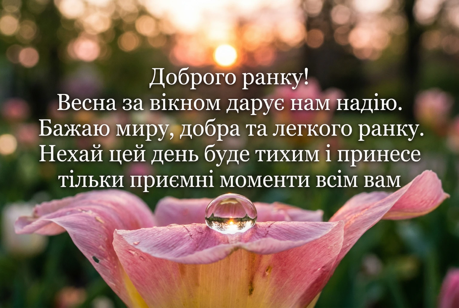 Доброго ранку, весна: найтепліші побажання та красиві картинки для гарного настрою