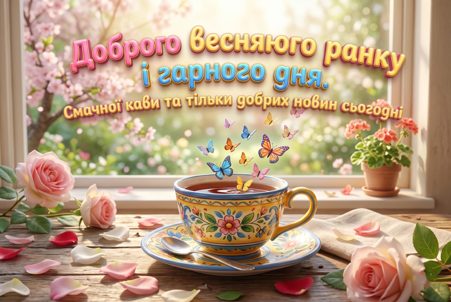 Найкращі картинки доброго весняного ранку і гарного дня: душевна добірка для настрою