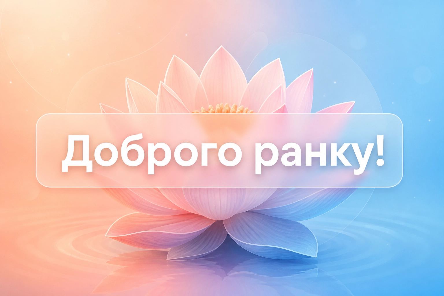 Доброго ранку: ніжні картинки та душевні привітання для гарного початку дня