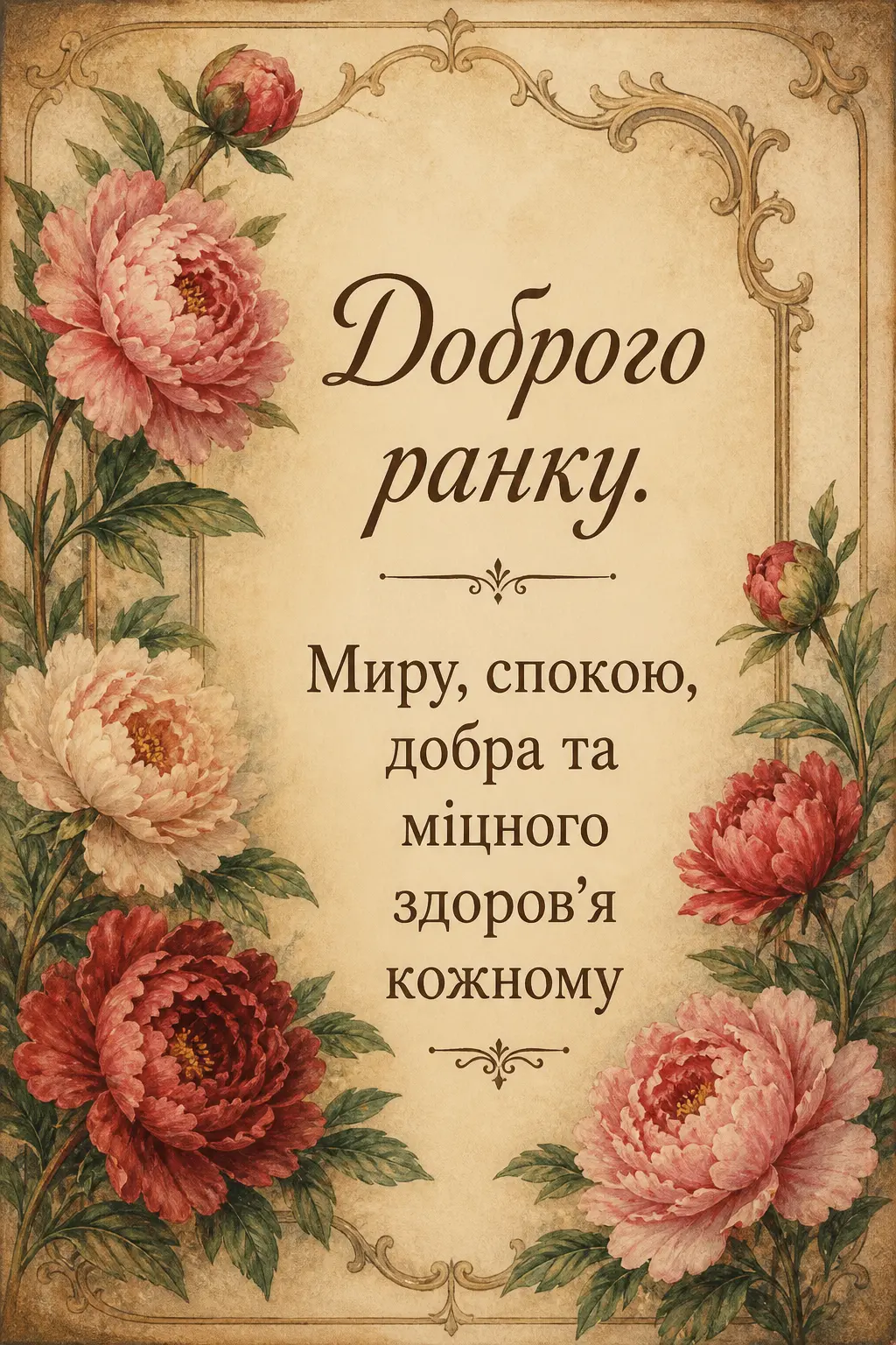 Доброго ранку: ніжні картинки та душевні привітання для гарного початку дня