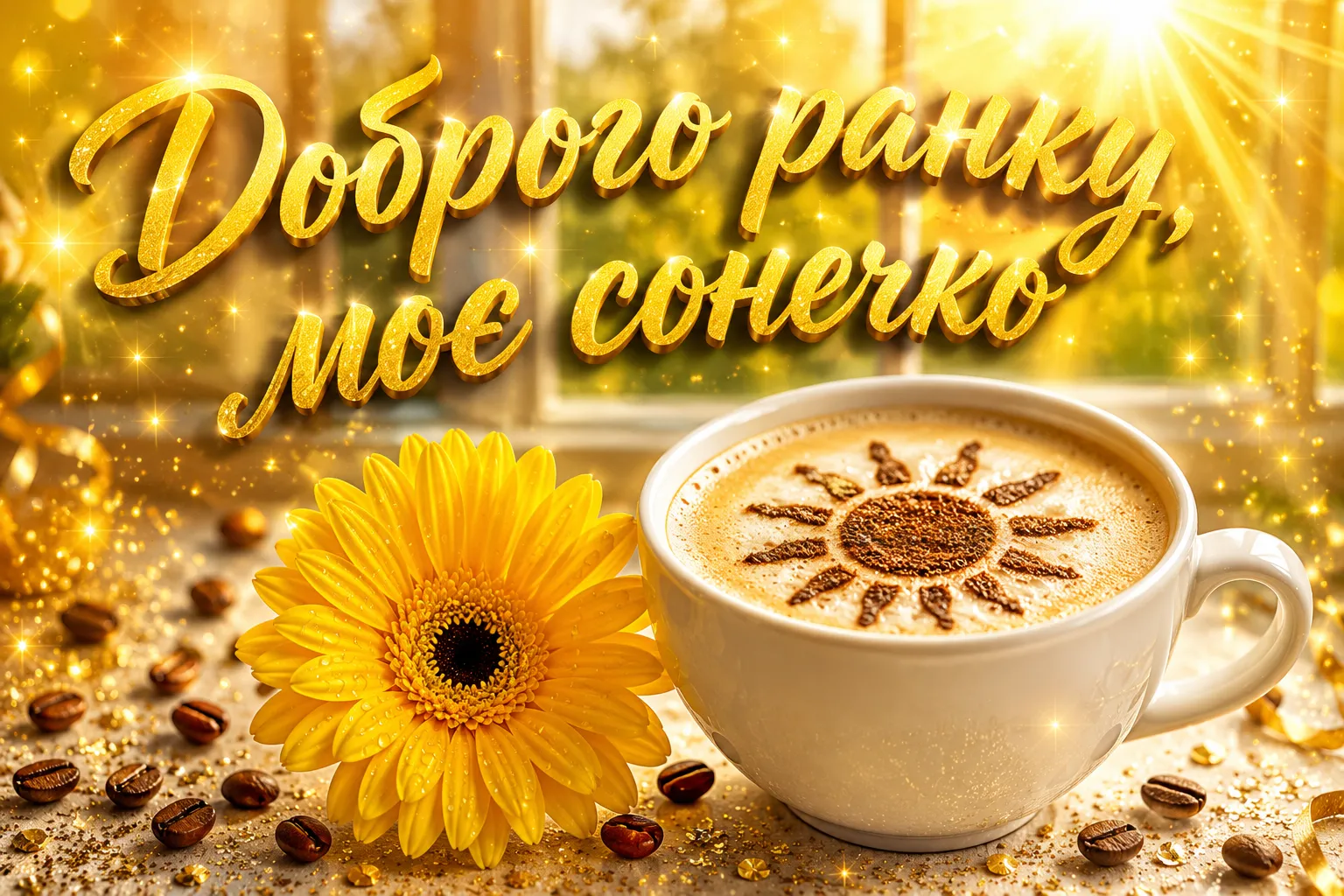 Доброго ранку, моє сонечко: картинки та найтепліші побажання для чудового настрою
