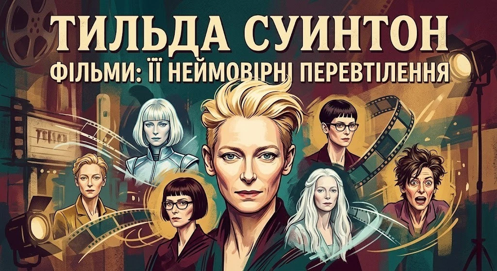 Усі фільми Тільди Свінтон, що увійшли в історію кіно Усі фільми Тільди Свінтон що увійшли в історію кіно