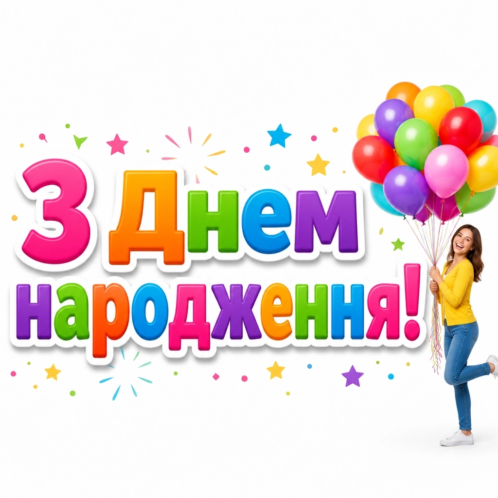 українські привітання з днем народження