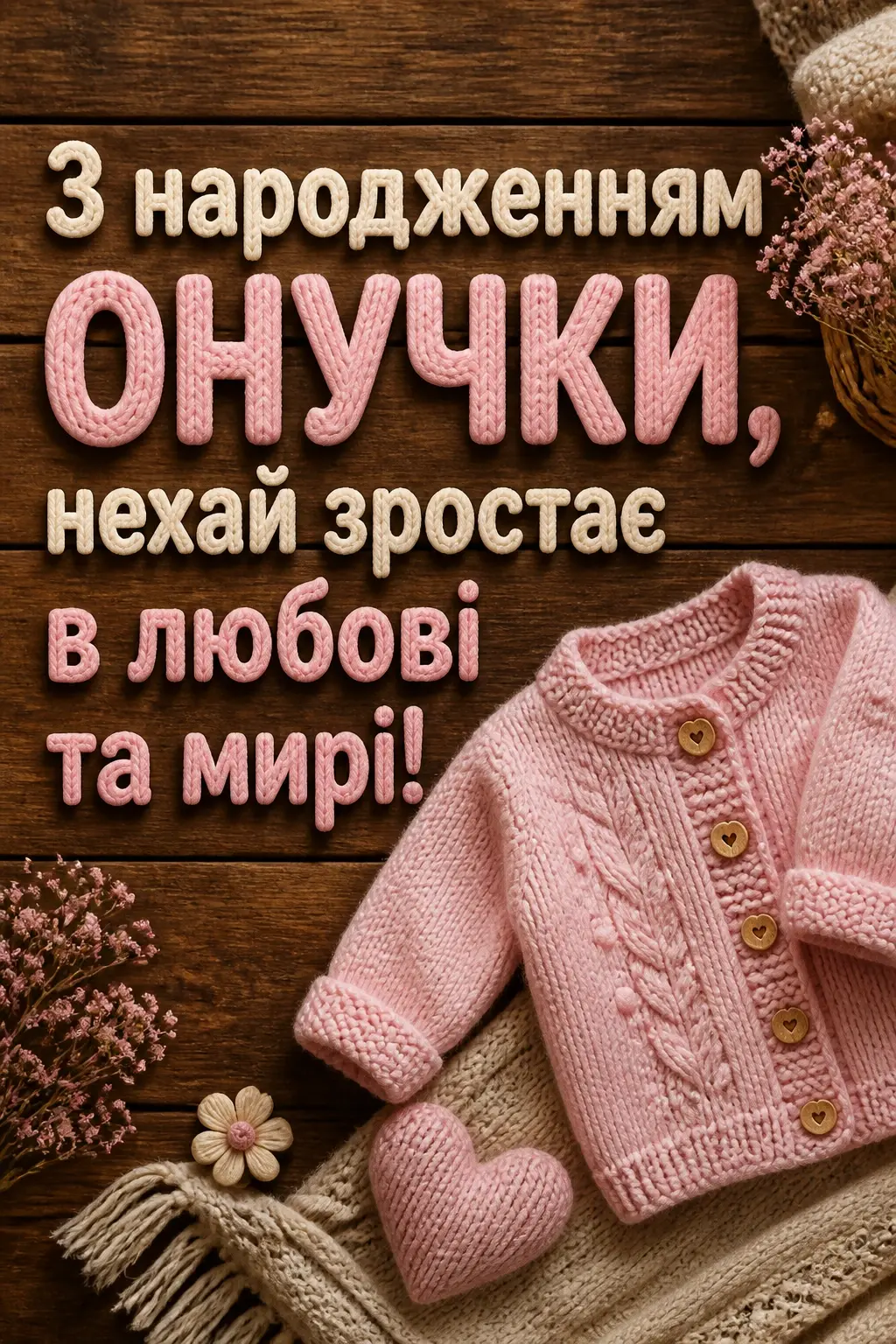 привітання з народженням онучки привітання з народженням онучки