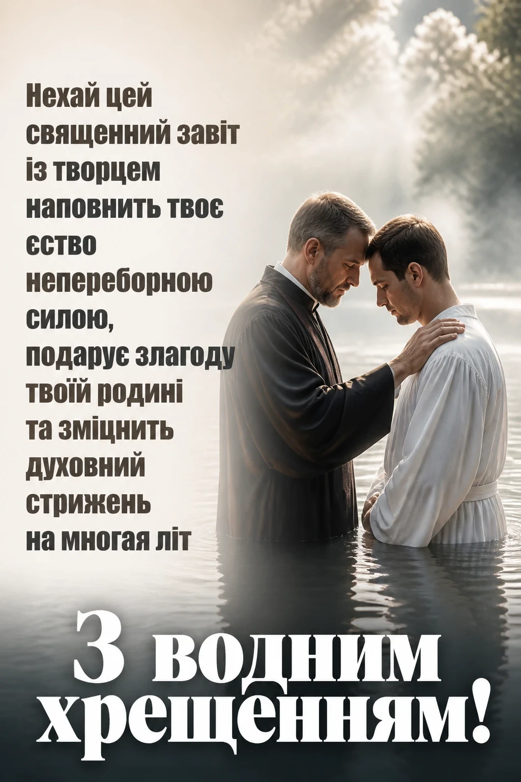 християнські привітання з водним хрещенням християнські привітання з водним хрещенням
