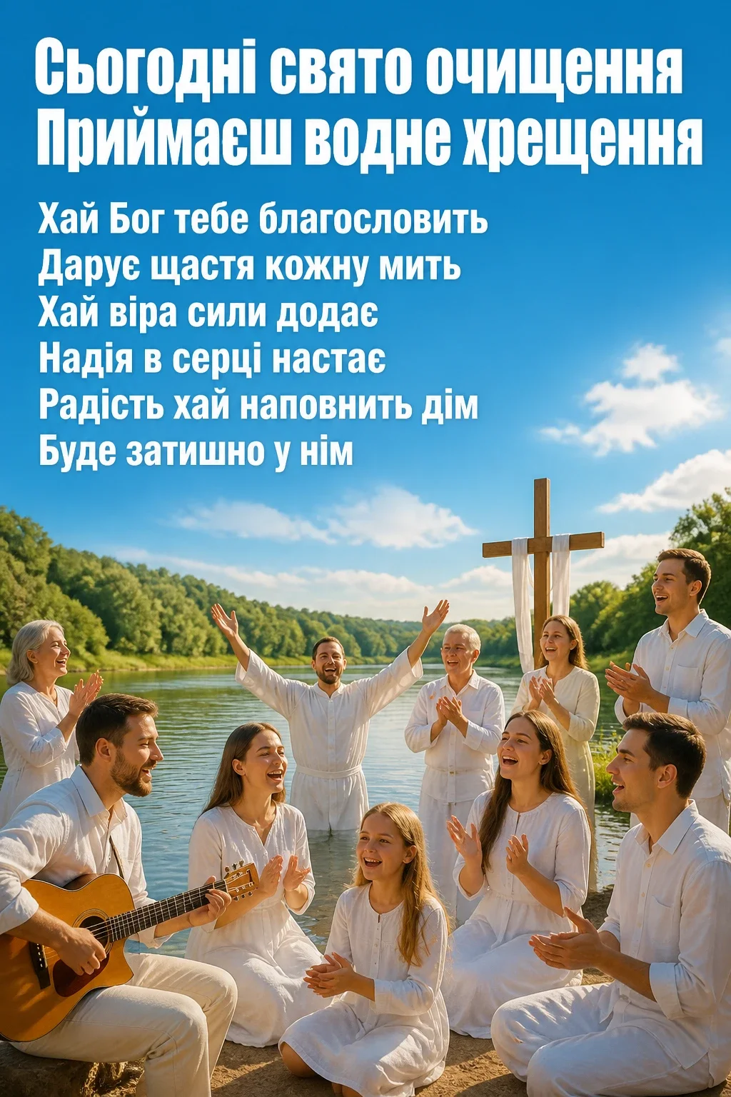 християнські привітання з водним хрещенням християнські привітання з водним хрещенням