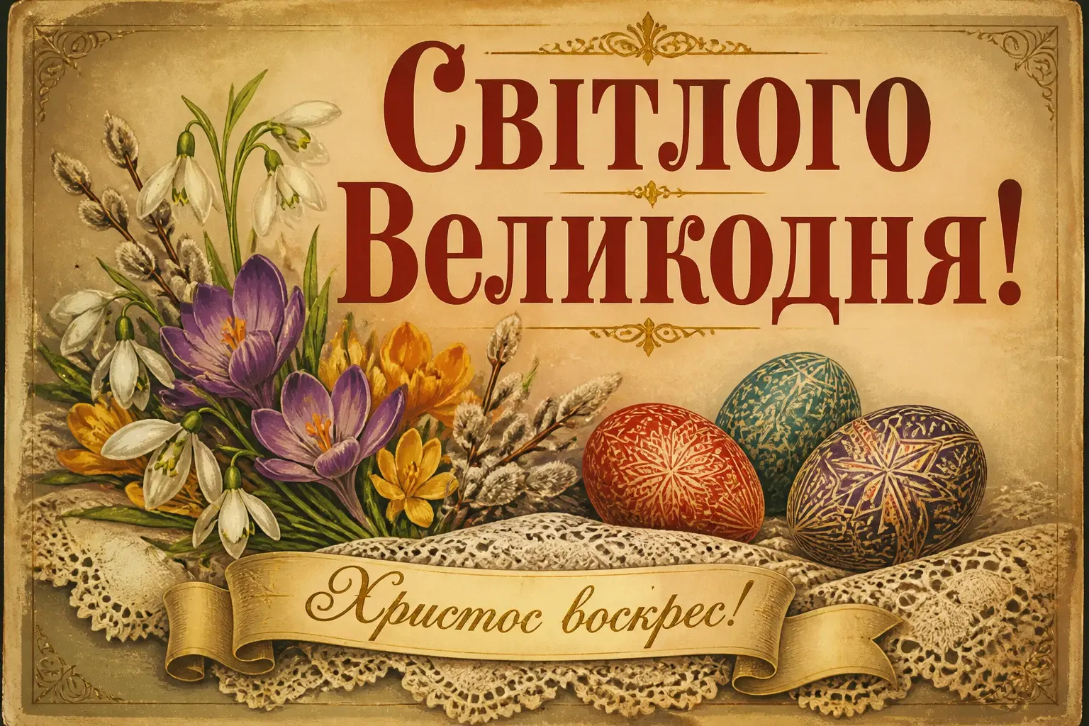 привітання христос воскрес привітання христос воскрес