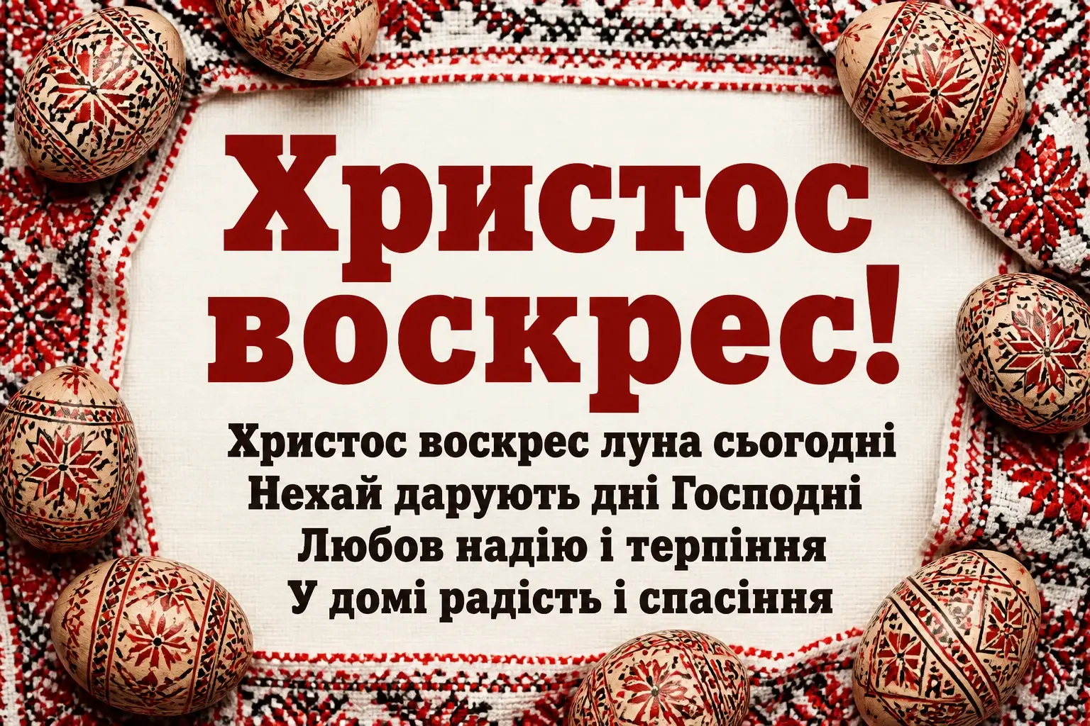 привітання христос воскрес привітання христос воскрес