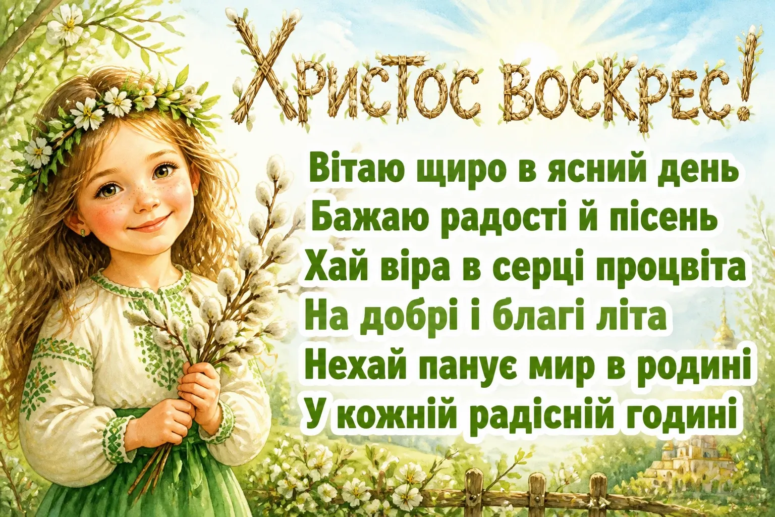 привітання христос воскрес привітання христос воскрес