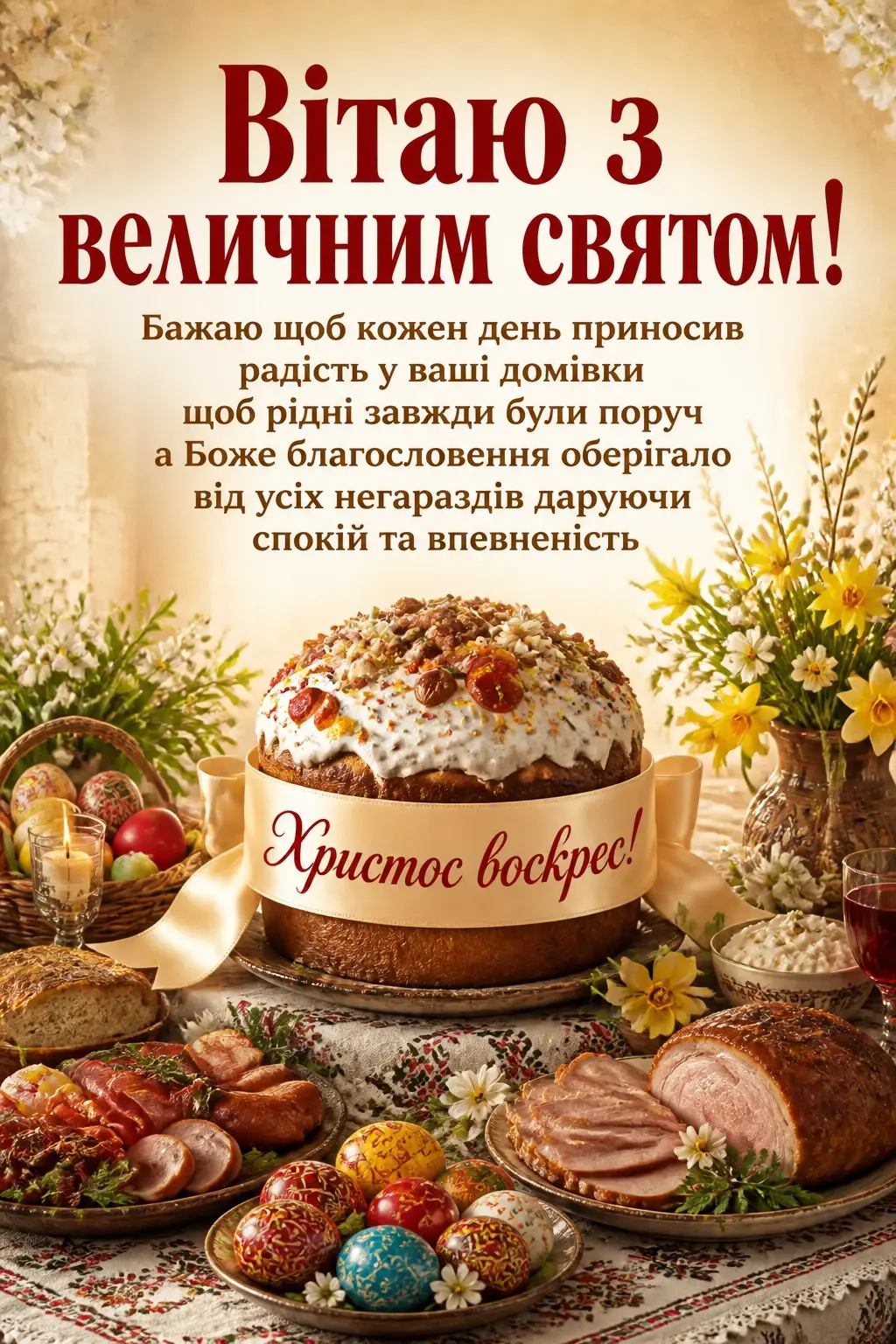 привітання христос воскрес привітання христос воскрес