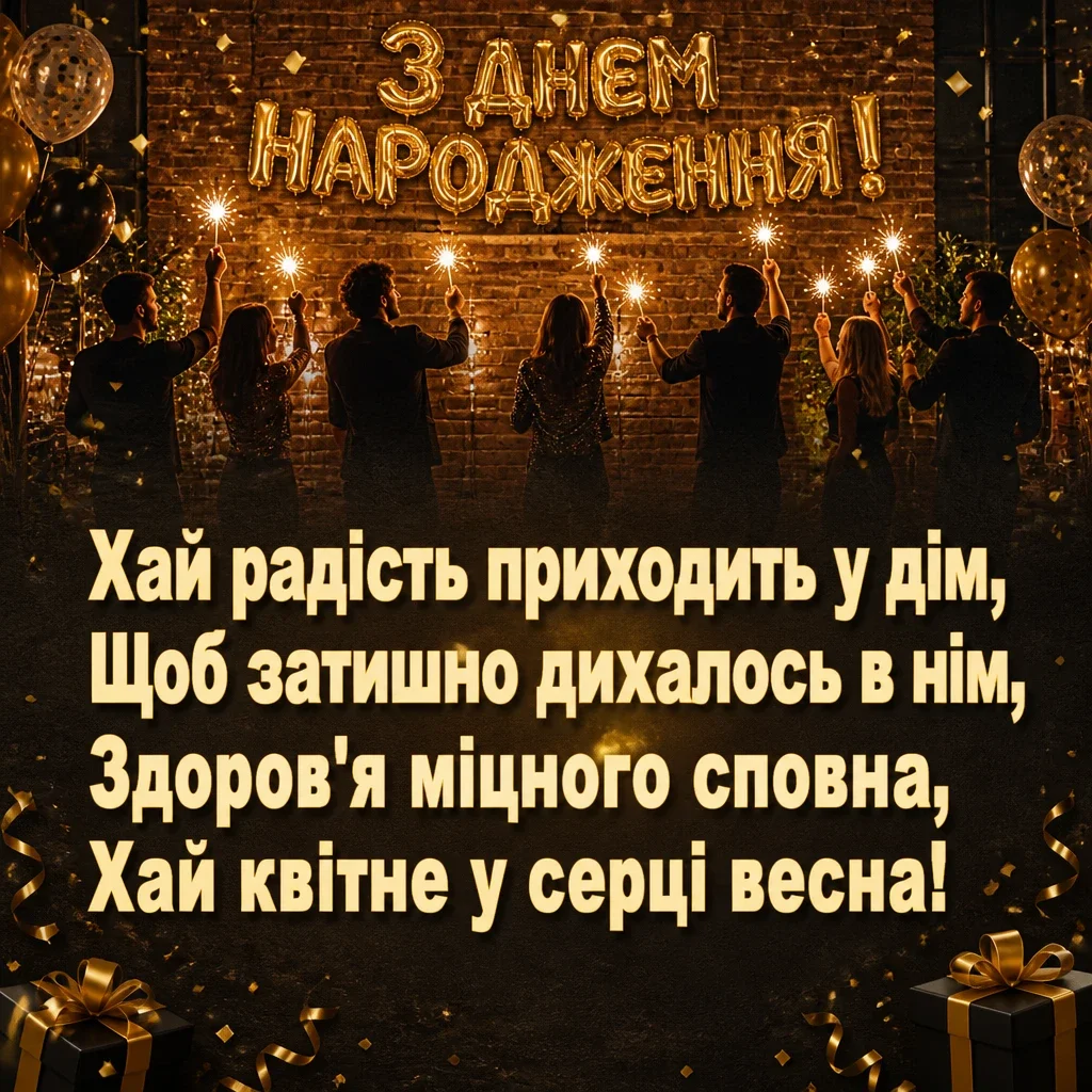 сучасне привітання з днем народження сучасне привітання з днем народження