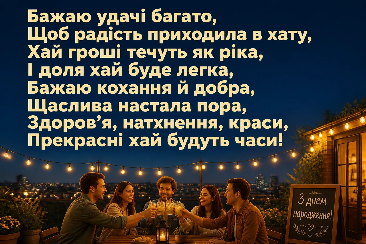 сучасне привітання з днем народження сучасне привітання з днем народження