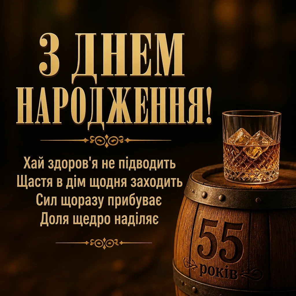 привітання з 55-річчям мужчині своїми словами привітання з 55-річчям мужчині своїми словами