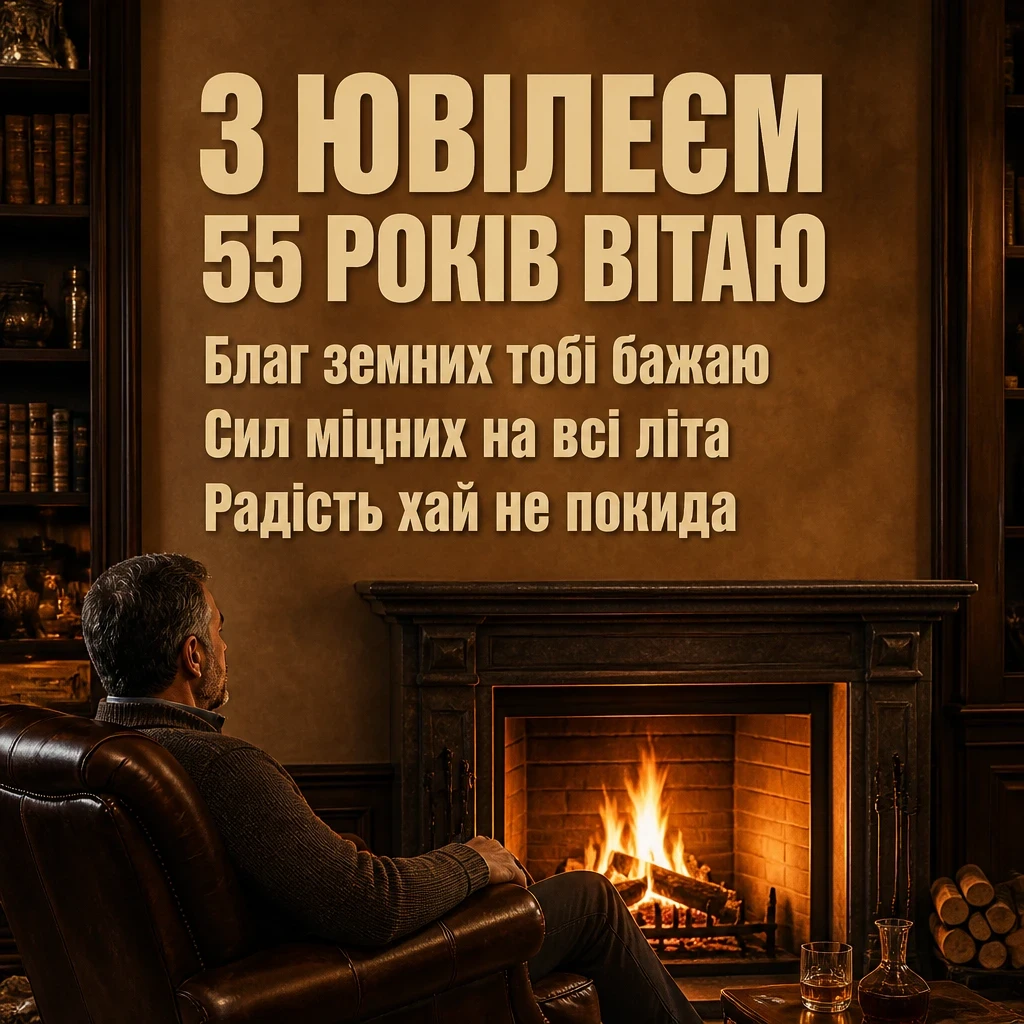 привітання з 55-річчям мужчині своїми словами привітання з 55-річчям мужчині своїми словами