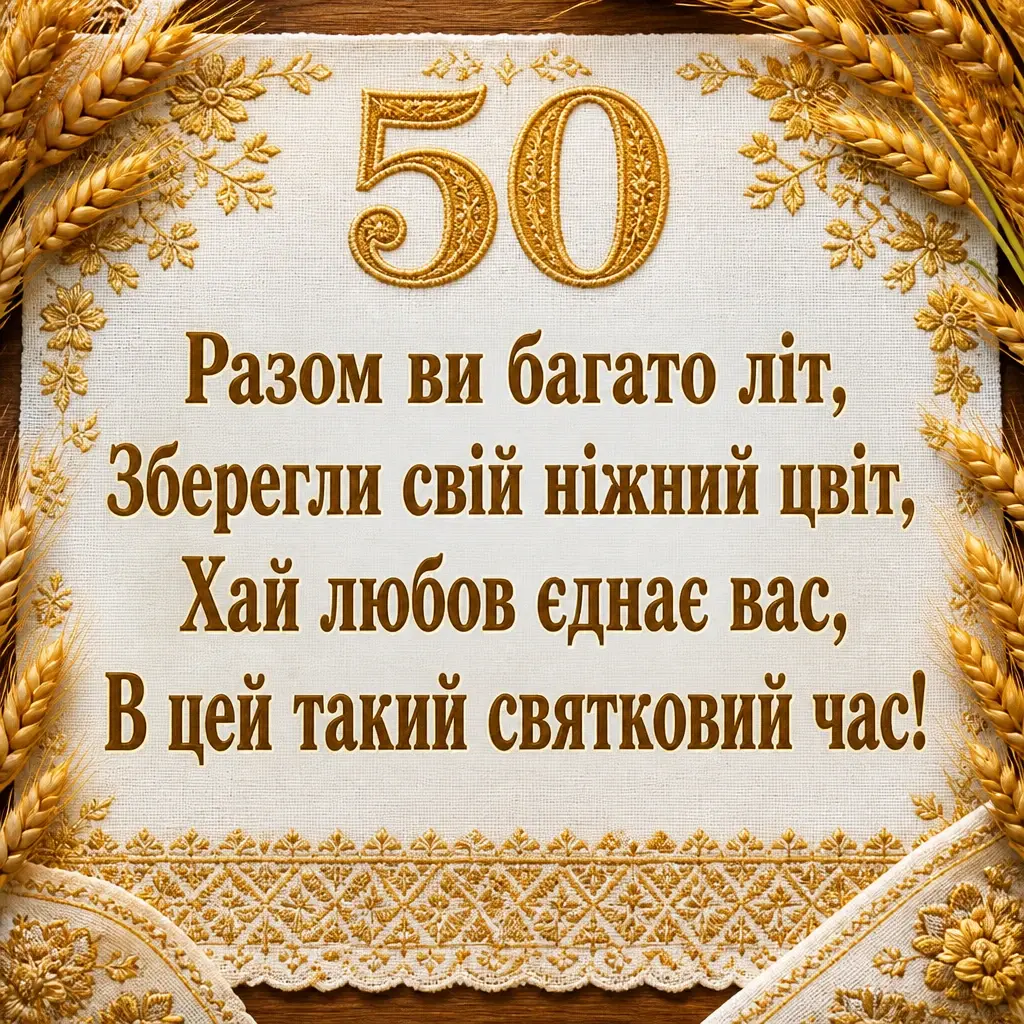 віршовані привітання з золотим весіллям віршовані привітання з золотим весіллям