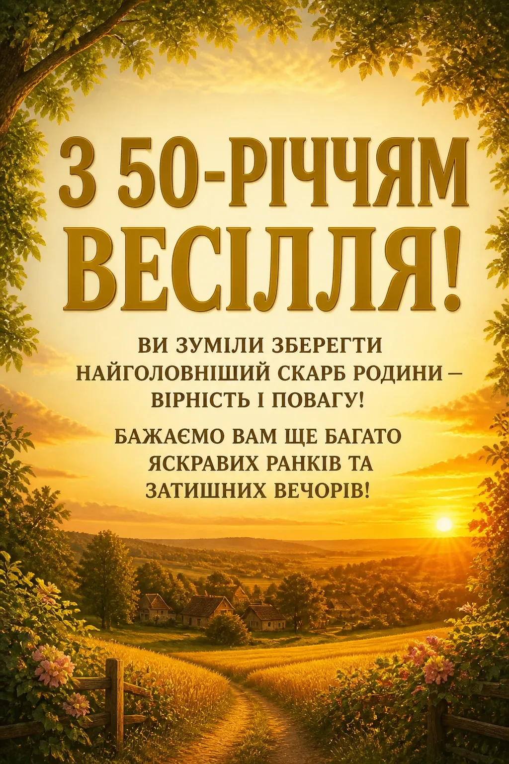 віршовані привітання з золотим весіллям віршовані привітання з золотим весіллям