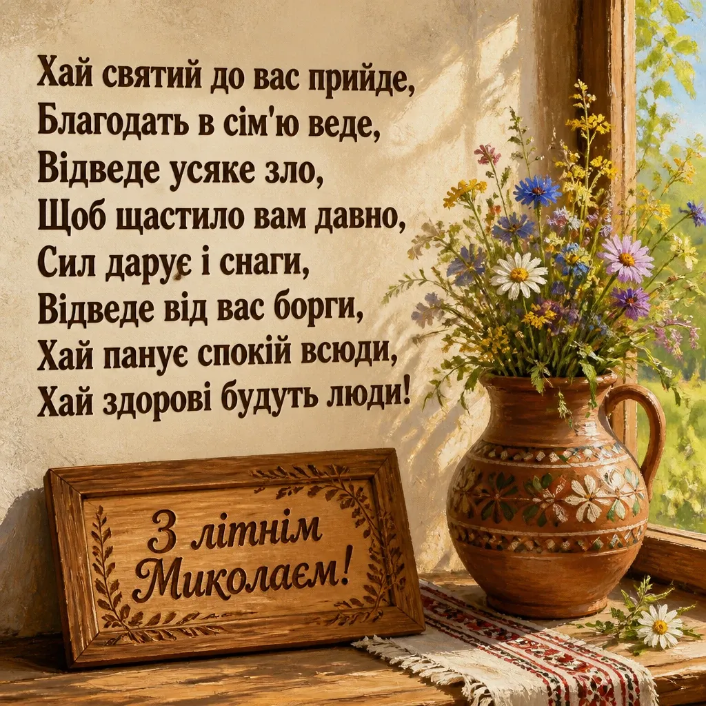привітання з днем святого миколая чудотворця літнього привітання з днем святого миколая чудотворця літнього