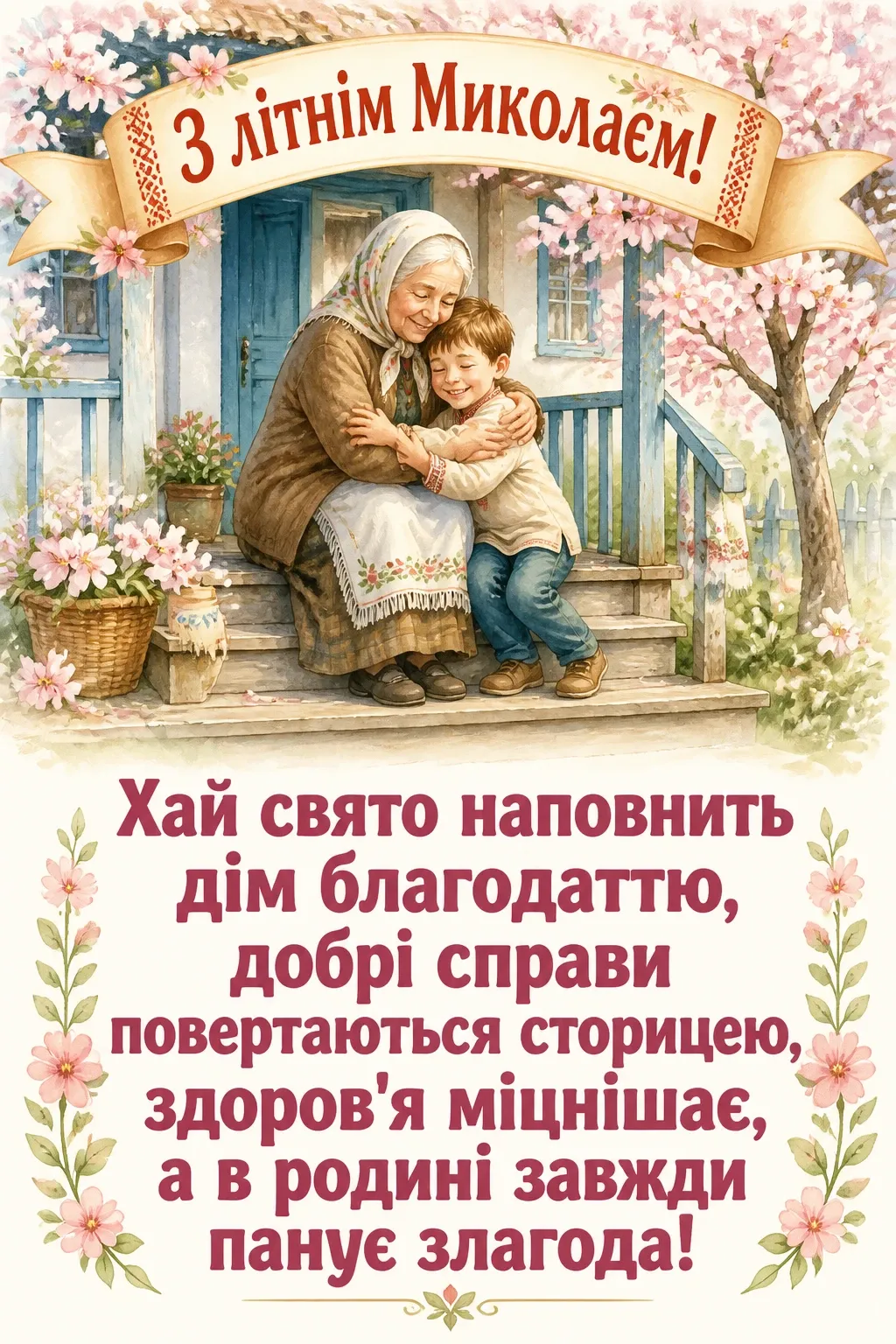 привітання з днем святого миколая чудотворця літнього привітання з днем святого миколая чудотворця літнього