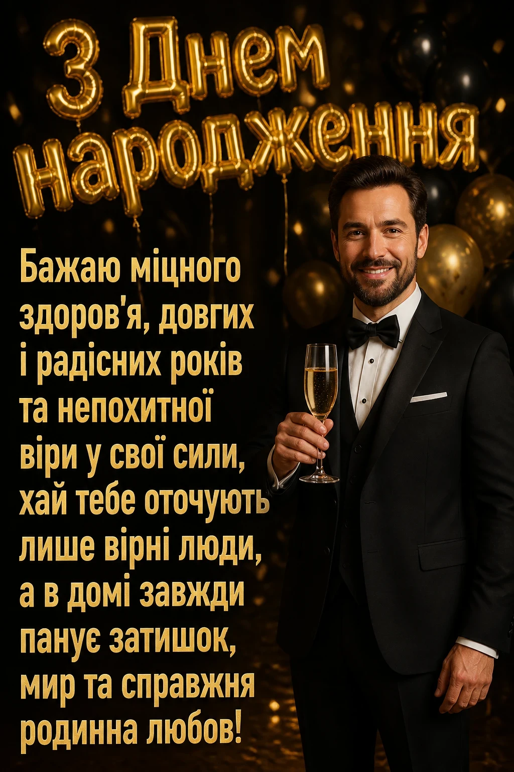 привітання з днем народження мужчине привітання з днем народження мужчине