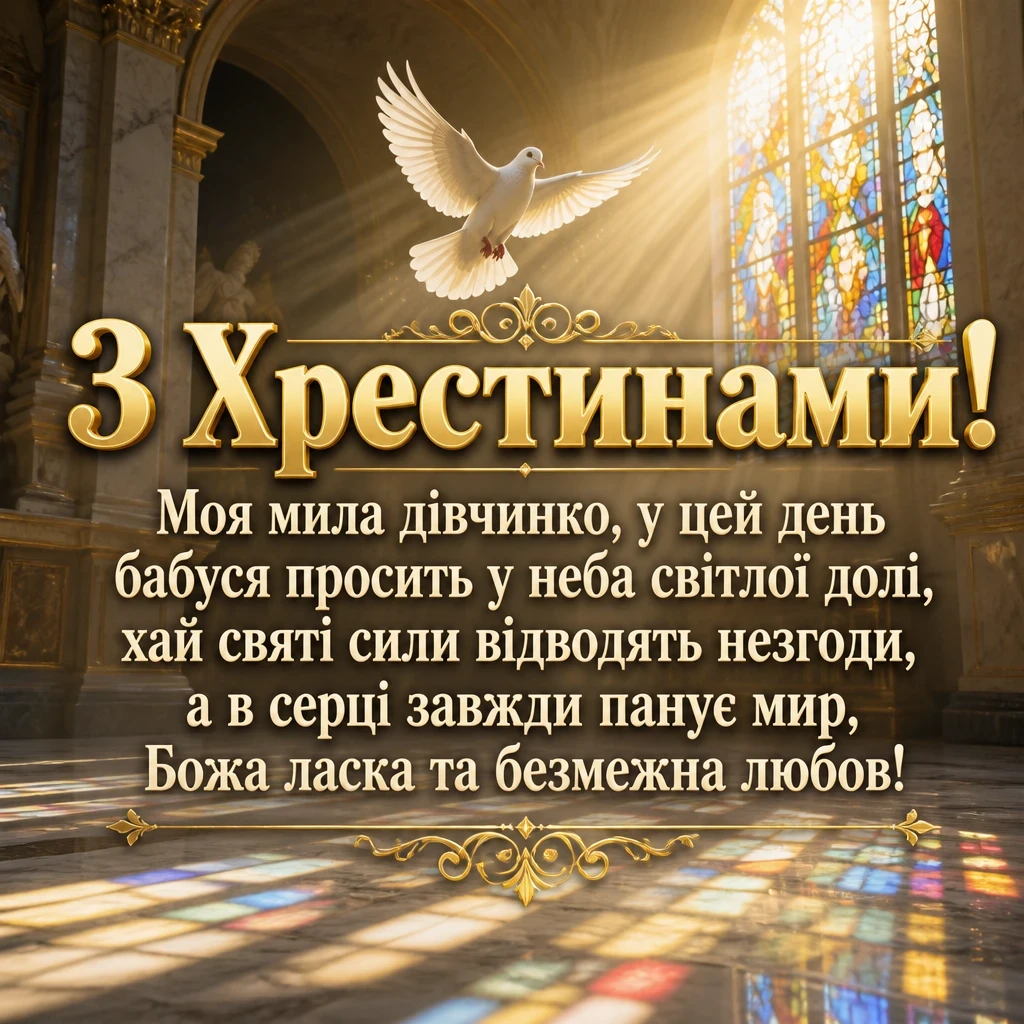 привітання на хрестини від бабусі привітання на хрестини від бабусі