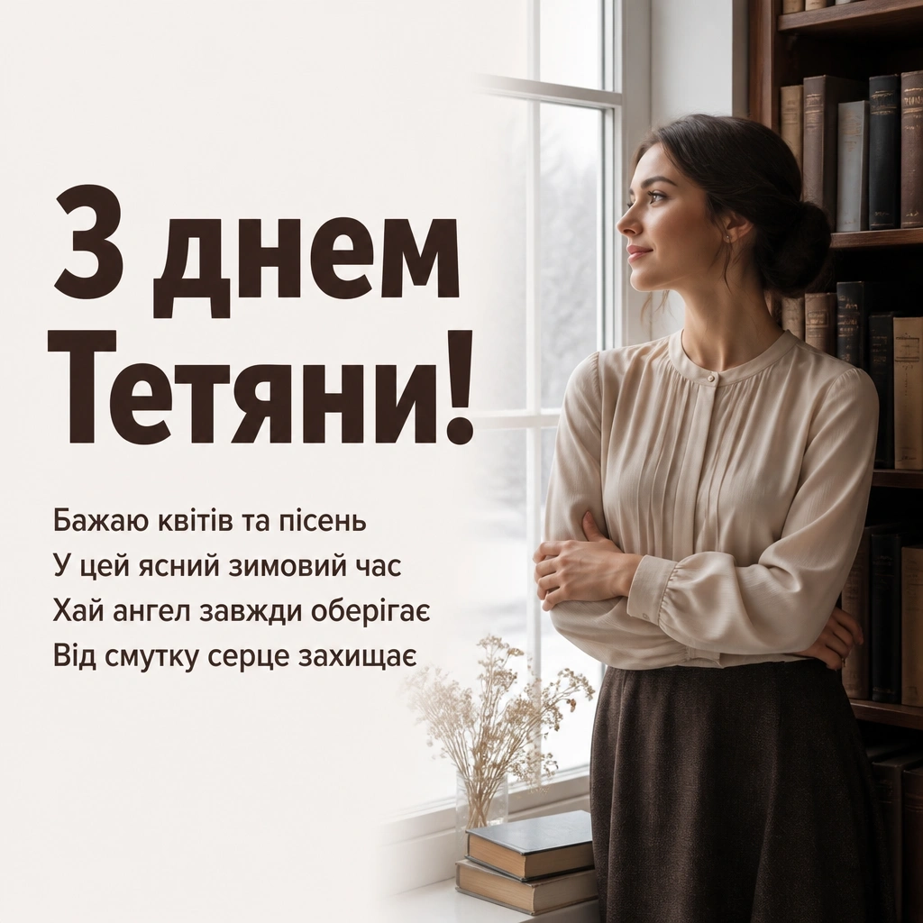 привітання з тетяниним днем привітання з тетяниним днем