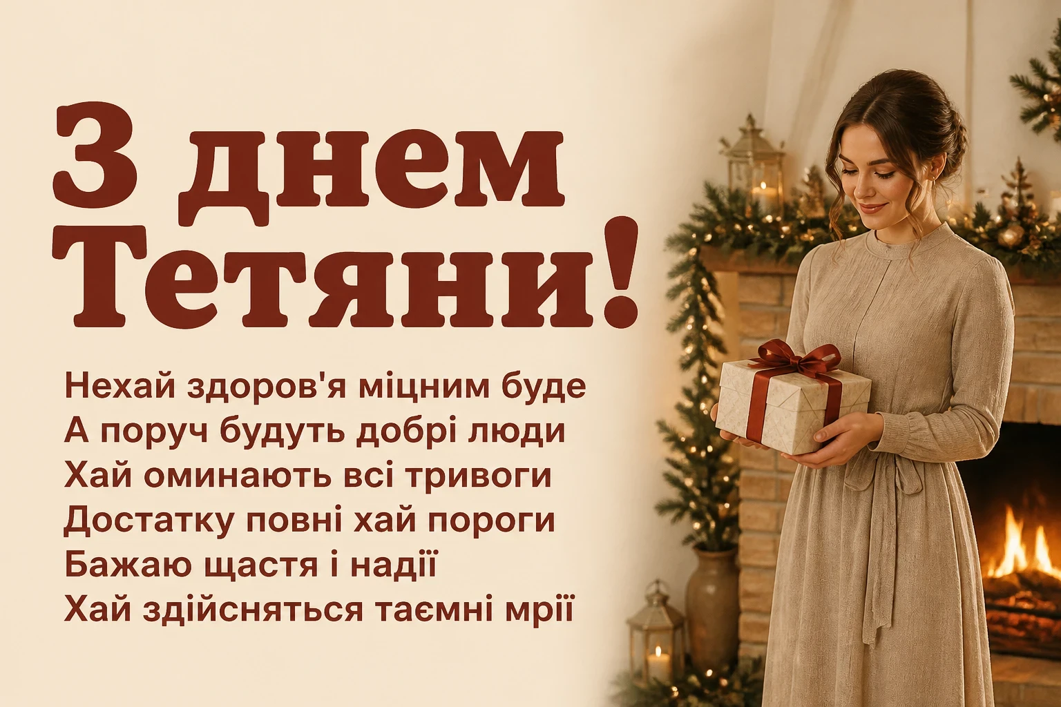 привітання з тетяниним днем привітання з тетяниним днем