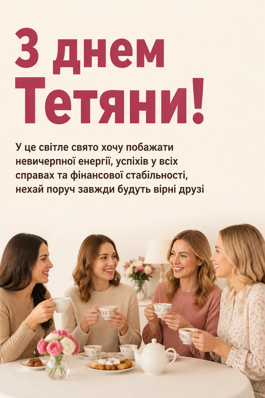 привітання з тетяниним днем привітання з тетяниним днем