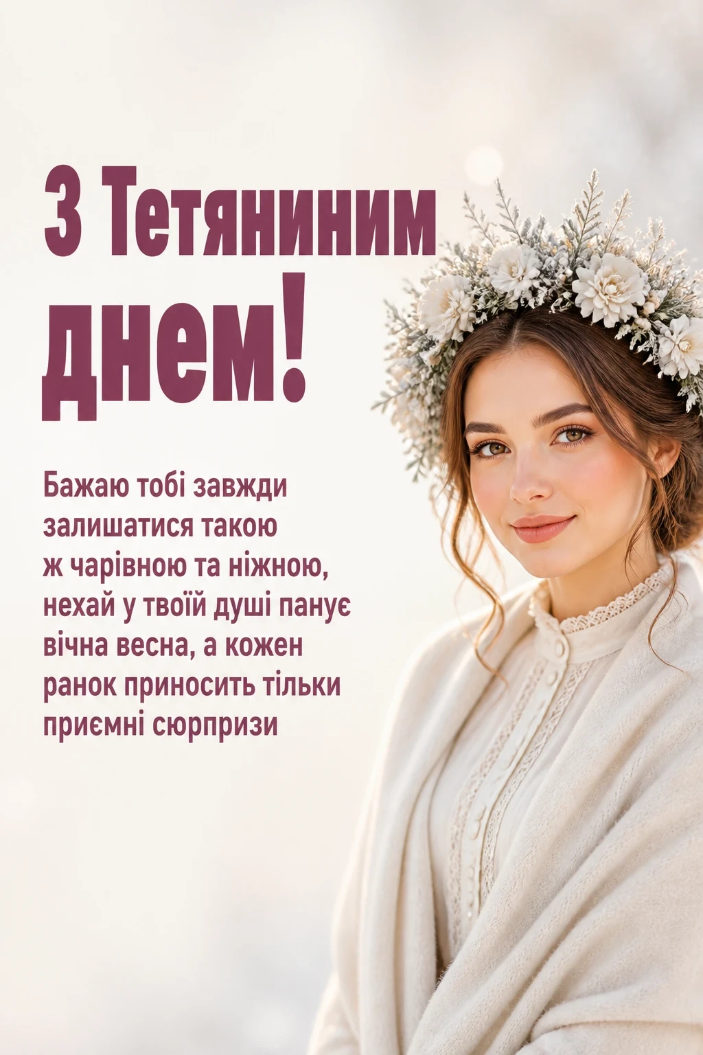 привітання з тетяниним днем привітання з тетяниним днем