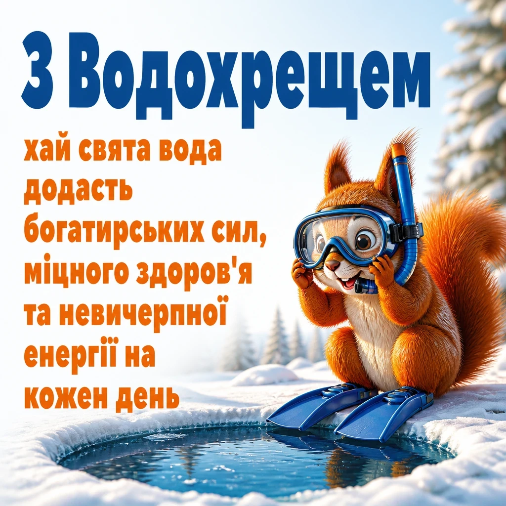 з водохрещем привітання з водохрещем привітання