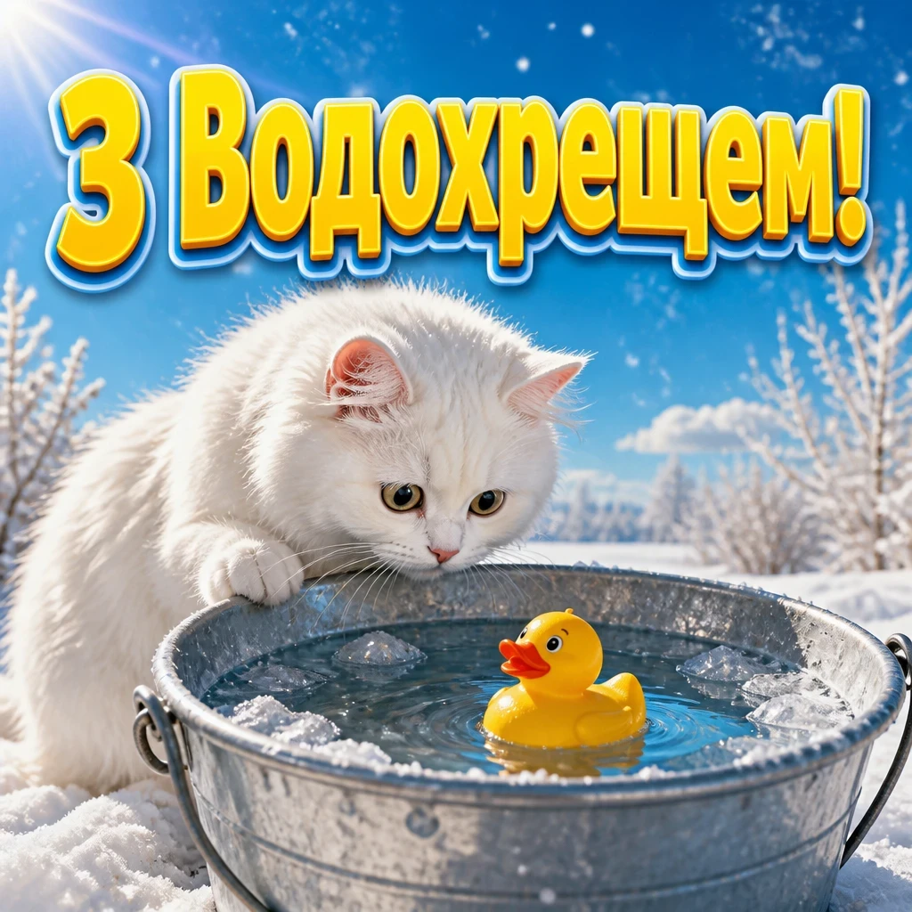 з водохрещем привітання з водохрещем привітання