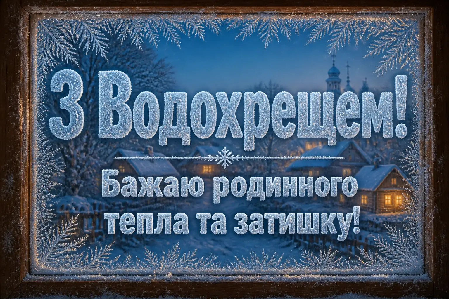 з водохрещем привітання з водохрещем привітання