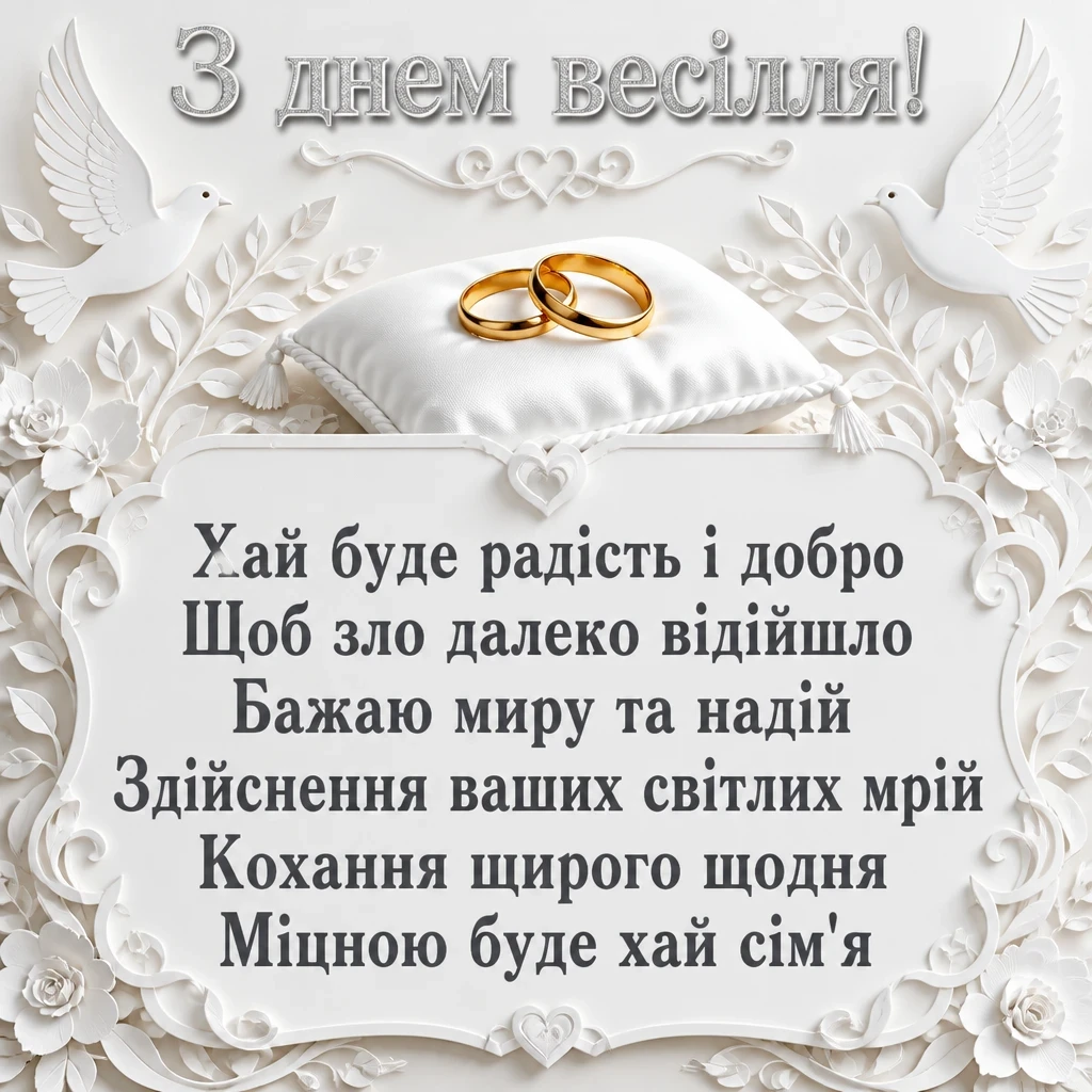 привітання з днем весілля у віршах привітання з днем весілля у віршах